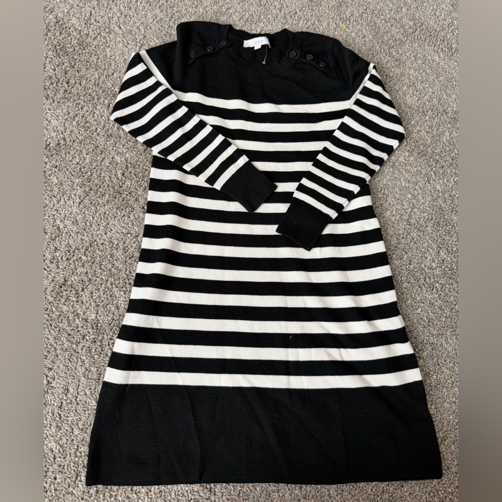 LOFT long-sleeved knit dress.